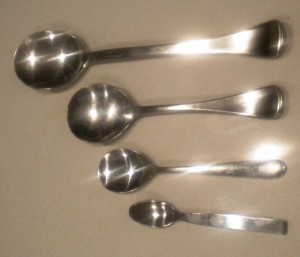 Spoon sizes