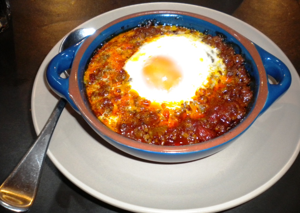 Baked Egg in lamb