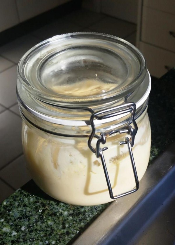 Homemade fresh Mayonnaise Easy LoCarb